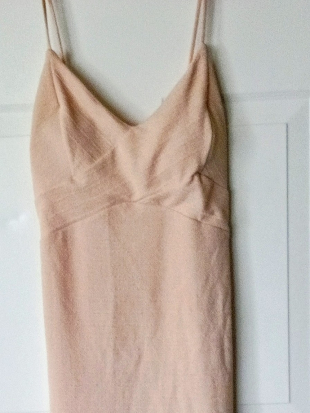 Charlotte Russe Strapless Blush Slip Dress